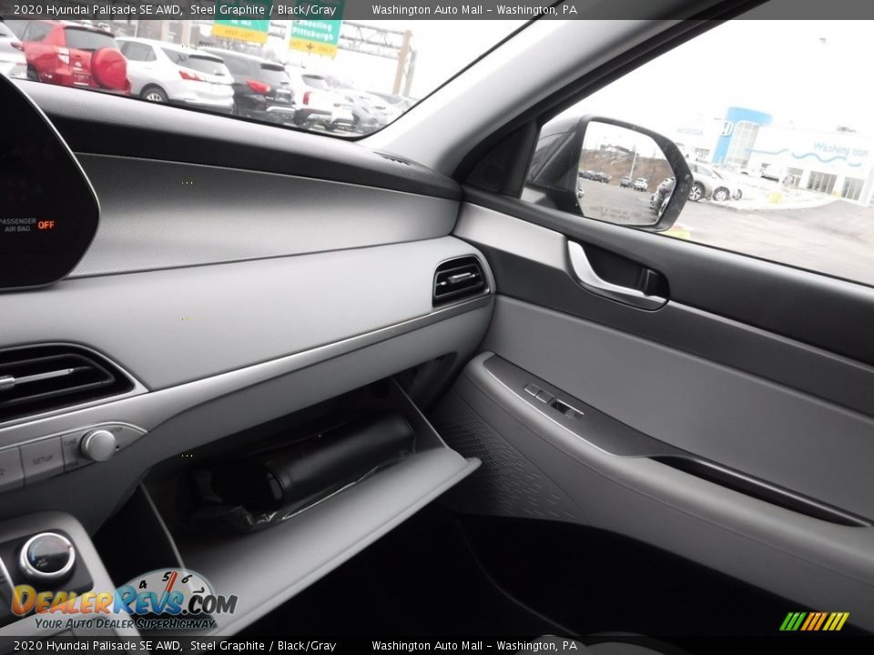 2020 Hyundai Palisade SE AWD Steel Graphite / Black/Gray Photo #21