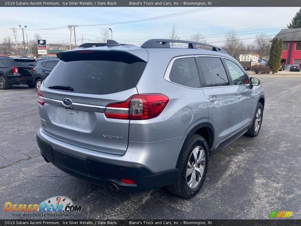 2019 Subaru Ascent Premium Ice Silver Metallic / Slate Black Photo #5