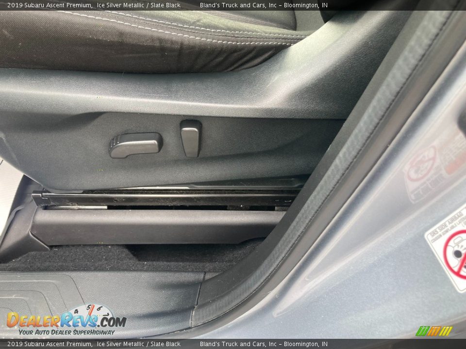 2019 Subaru Ascent Premium Ice Silver Metallic / Slate Black Photo #13