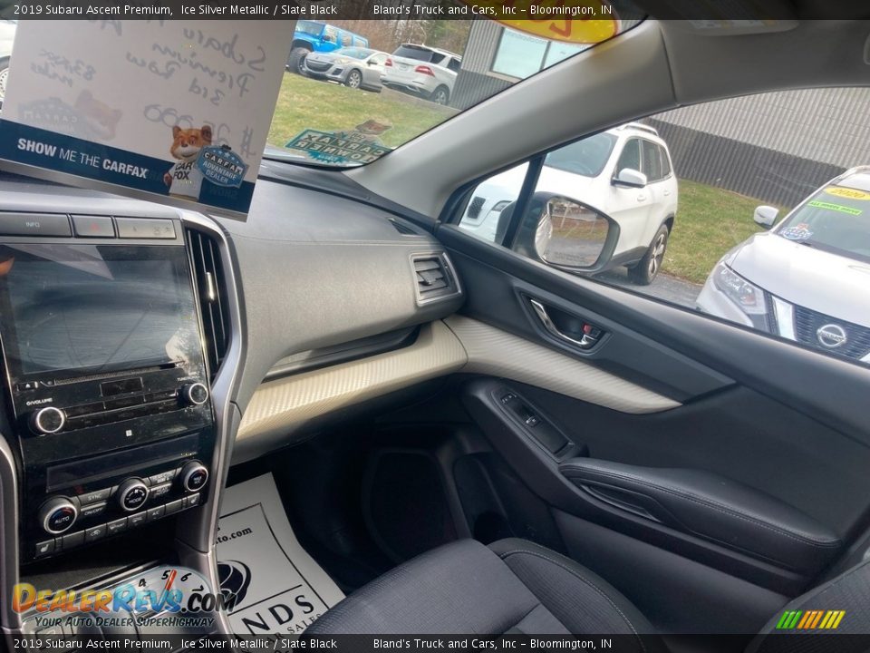 2019 Subaru Ascent Premium Ice Silver Metallic / Slate Black Photo #16