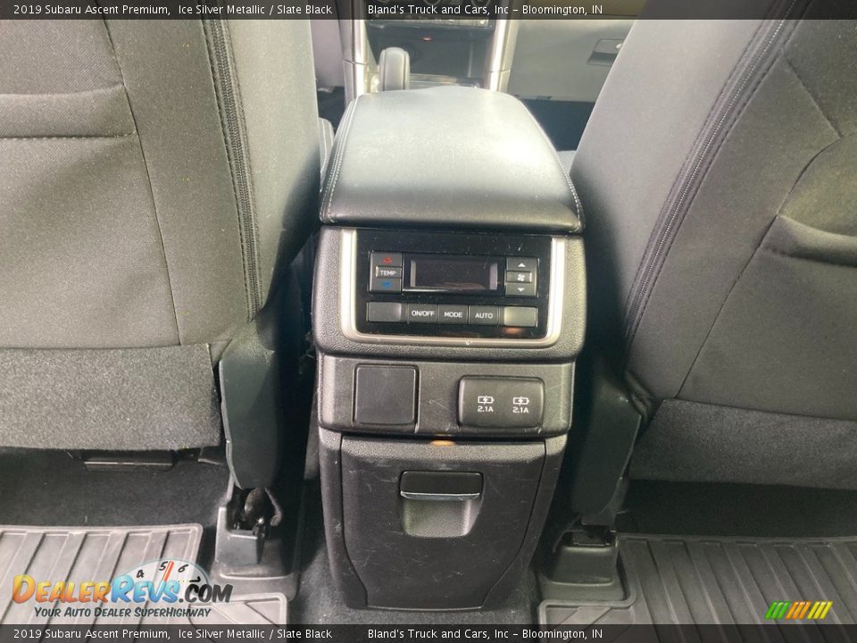 2019 Subaru Ascent Premium Ice Silver Metallic / Slate Black Photo #22