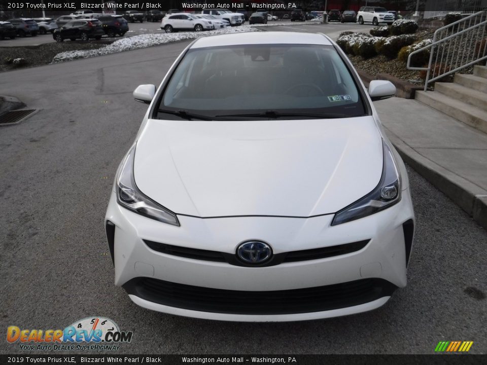 2019 Toyota Prius XLE Blizzard White Pearl / Black Photo #12