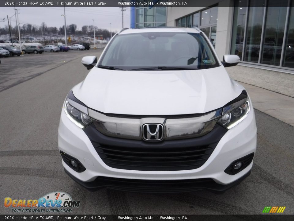 2020 Honda HR-V EX AWD Platinum White Pearl / Gray Photo #5