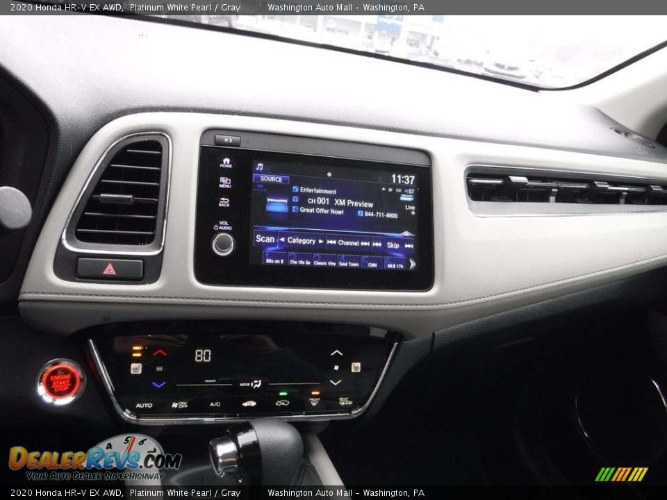 2020 Honda HR-V EX AWD Platinum White Pearl / Gray Photo #18