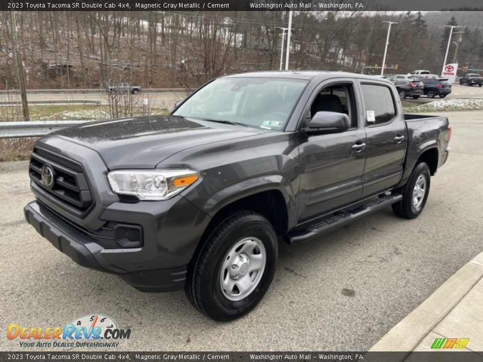 2023 Toyota Tacoma SR Double Cab 4x4 Magnetic Gray Metallic / Cement Photo #7