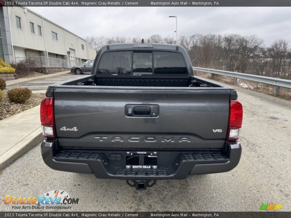 2023 Toyota Tacoma SR Double Cab 4x4 Magnetic Gray Metallic / Cement Photo #8