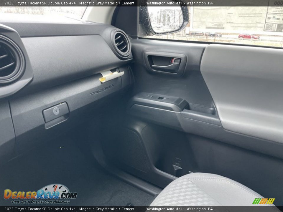 2023 Toyota Tacoma SR Double Cab 4x4 Magnetic Gray Metallic / Cement Photo #12