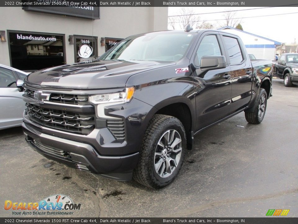 2022 Chevrolet Silverado 1500 RST Crew Cab 4x4 Dark Ash Metallic / Jet Black Photo #2