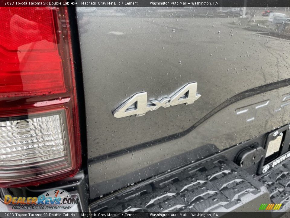 2023 Toyota Tacoma SR Double Cab 4x4 Magnetic Gray Metallic / Cement Photo #24