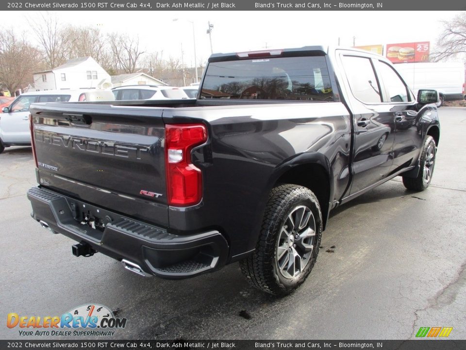 2022 Chevrolet Silverado 1500 RST Crew Cab 4x4 Dark Ash Metallic / Jet Black Photo #4