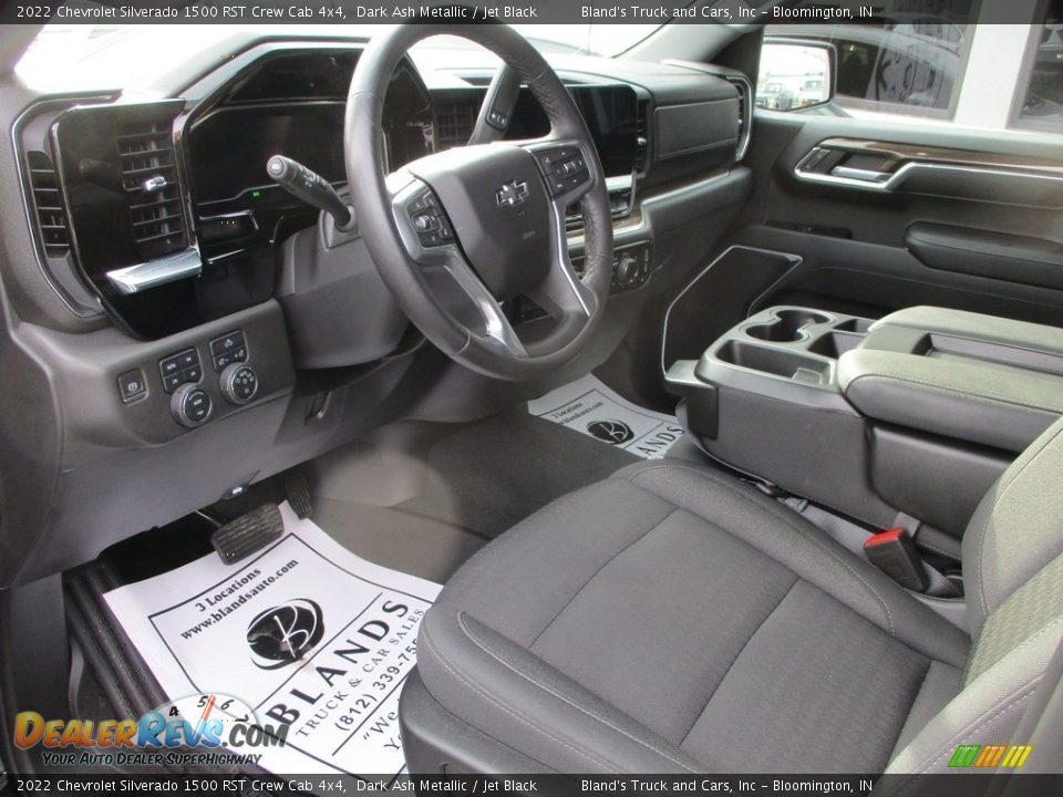 2022 Chevrolet Silverado 1500 RST Crew Cab 4x4 Dark Ash Metallic / Jet Black Photo #6