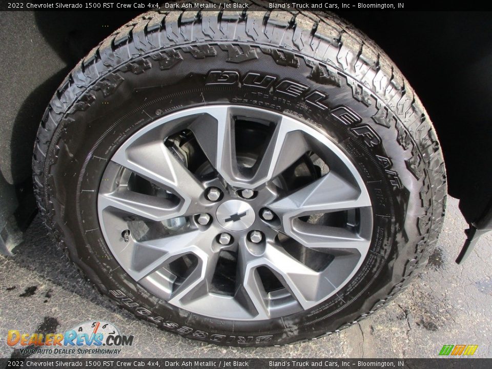 2022 Chevrolet Silverado 1500 RST Crew Cab 4x4 Dark Ash Metallic / Jet Black Photo #26
