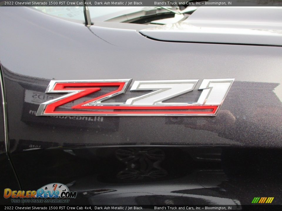 2022 Chevrolet Silverado 1500 RST Crew Cab 4x4 Dark Ash Metallic / Jet Black Photo #27