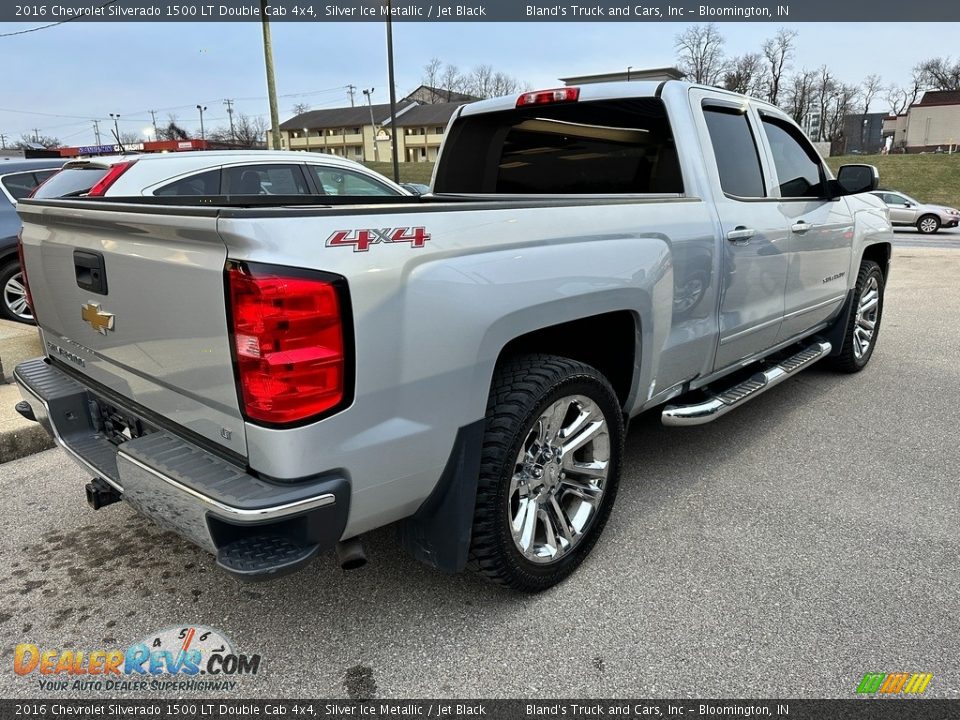 Silver Ice Metallic 2016 Chevrolet Silverado 1500 LT Double Cab 4x4 Photo #4