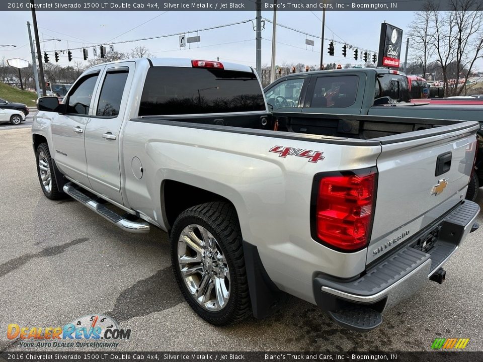 Silver Ice Metallic 2016 Chevrolet Silverado 1500 LT Double Cab 4x4 Photo #7