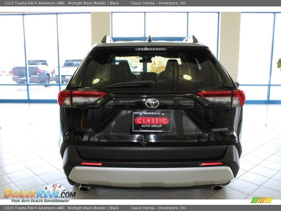 2020 Toyota RAV4 Adventure AWD Midnight Black Metallic / Black Photo #8