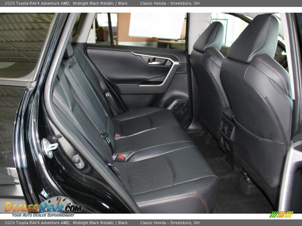 2020 Toyota RAV4 Adventure AWD Midnight Black Metallic / Black Photo #13