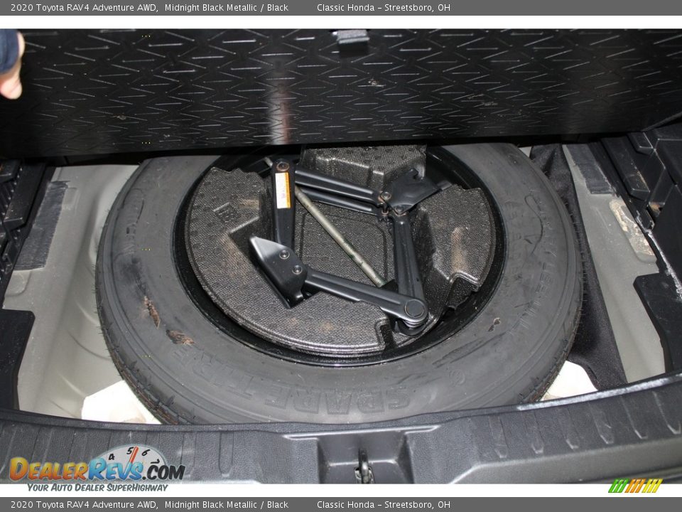 2020 Toyota RAV4 Adventure AWD Midnight Black Metallic / Black Photo #15