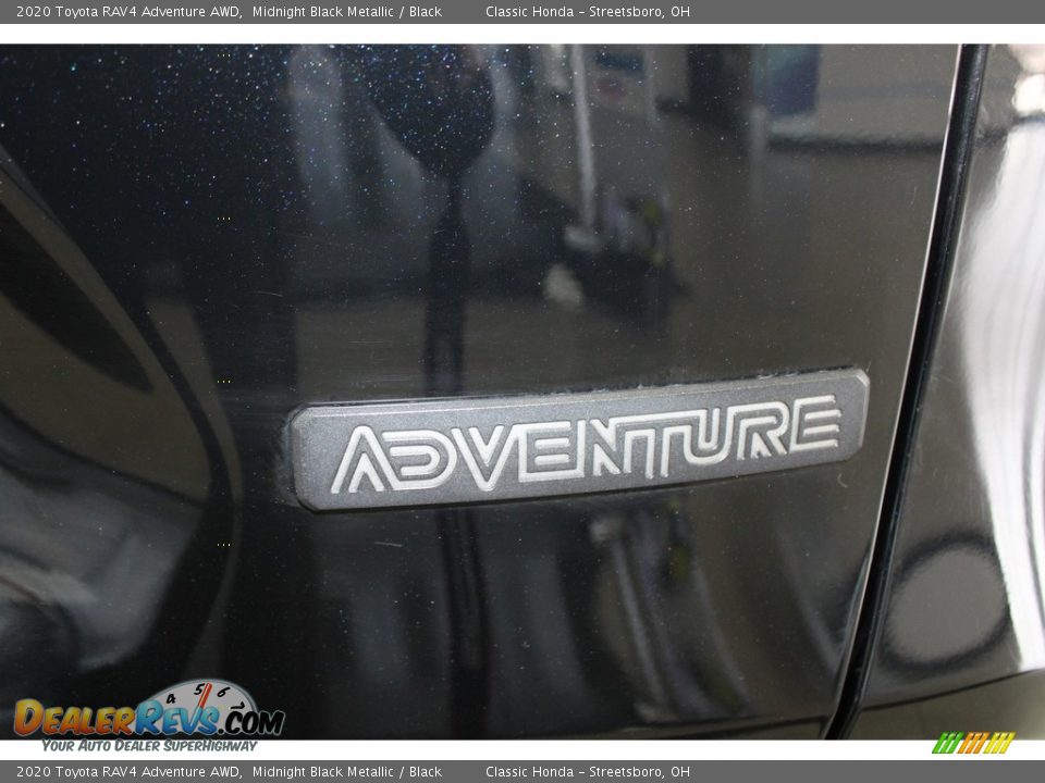 2020 Toyota RAV4 Adventure AWD Midnight Black Metallic / Black Photo #16