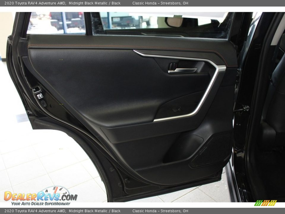2020 Toyota RAV4 Adventure AWD Midnight Black Metallic / Black Photo #17