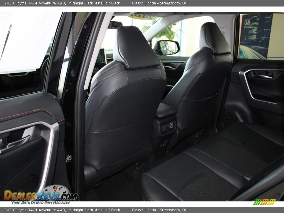 2020 Toyota RAV4 Adventure AWD Midnight Black Metallic / Black Photo #18