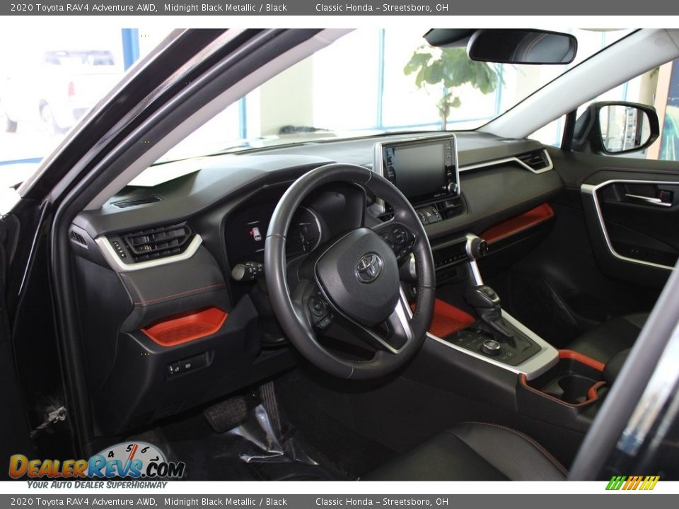 2020 Toyota RAV4 Adventure AWD Midnight Black Metallic / Black Photo #21