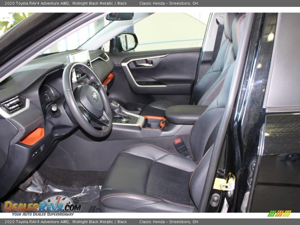 2020 Toyota RAV4 Adventure AWD Midnight Black Metallic / Black Photo #22