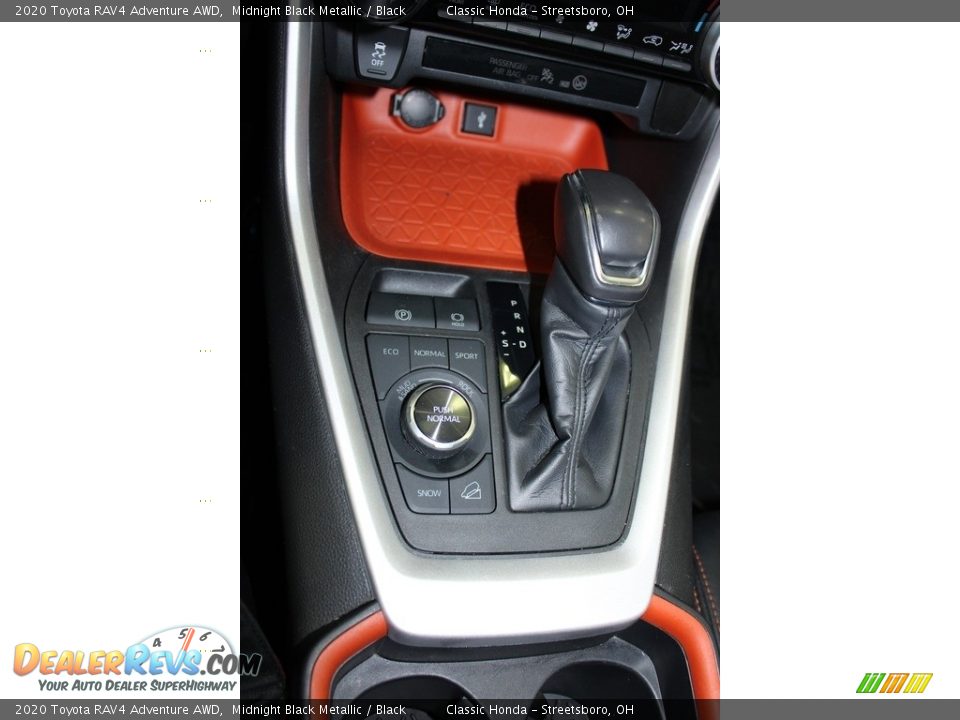 2020 Toyota RAV4 Adventure AWD Midnight Black Metallic / Black Photo #24