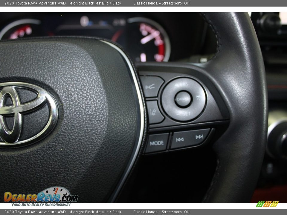 2020 Toyota RAV4 Adventure AWD Midnight Black Metallic / Black Photo #27