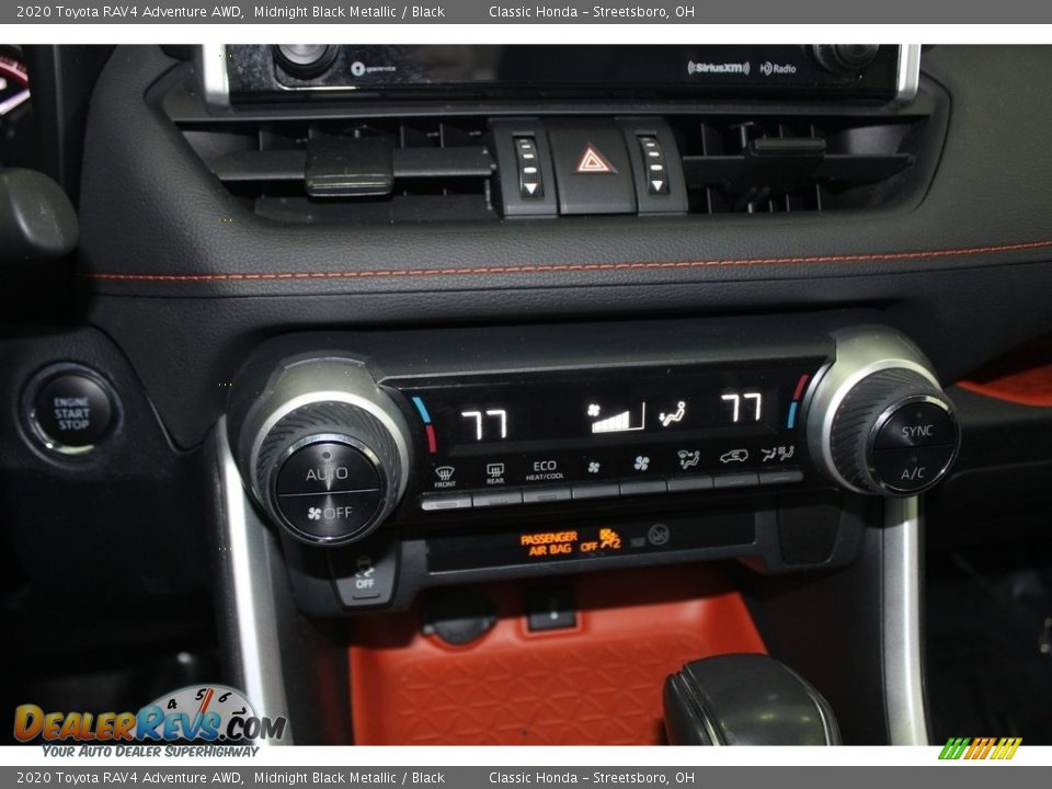 2020 Toyota RAV4 Adventure AWD Midnight Black Metallic / Black Photo #29