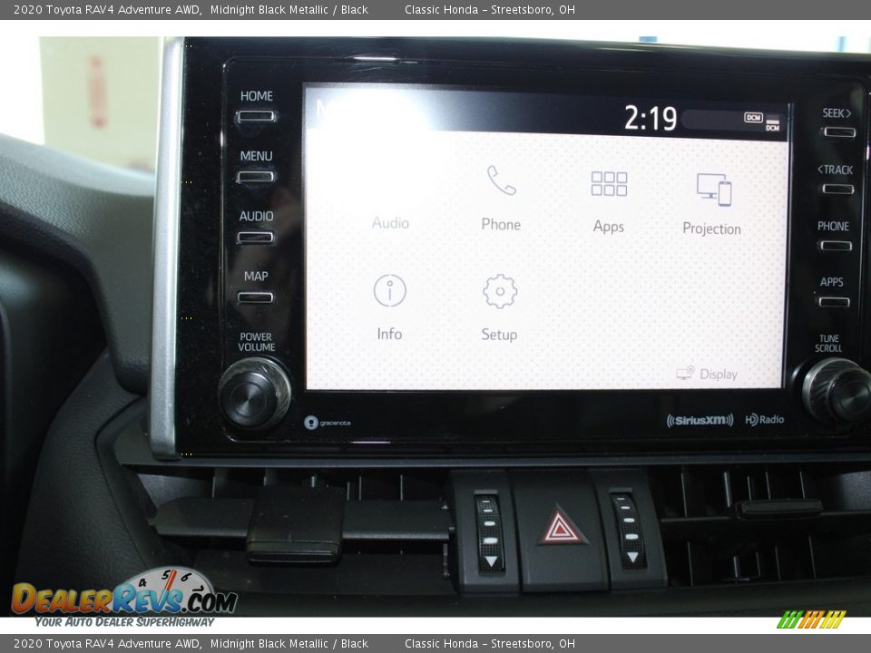 2020 Toyota RAV4 Adventure AWD Midnight Black Metallic / Black Photo #31