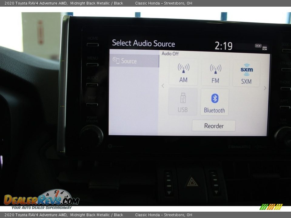 2020 Toyota RAV4 Adventure AWD Midnight Black Metallic / Black Photo #32