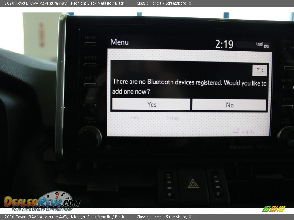 2020 Toyota RAV4 Adventure AWD Midnight Black Metallic / Black Photo #33