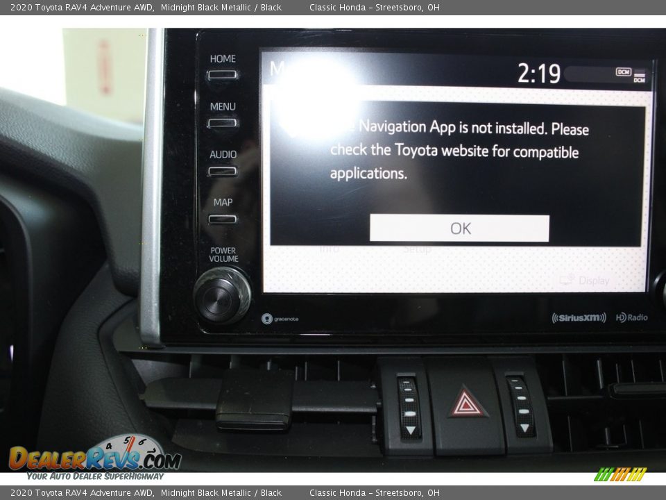 2020 Toyota RAV4 Adventure AWD Midnight Black Metallic / Black Photo #34