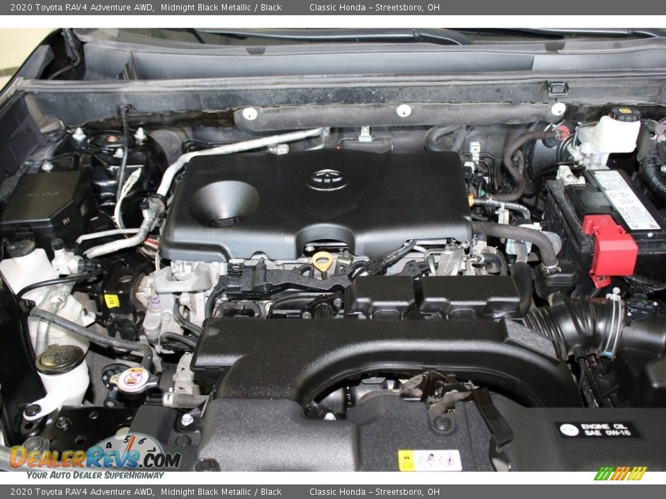 2020 Toyota RAV4 Adventure AWD Midnight Black Metallic / Black Photo #36