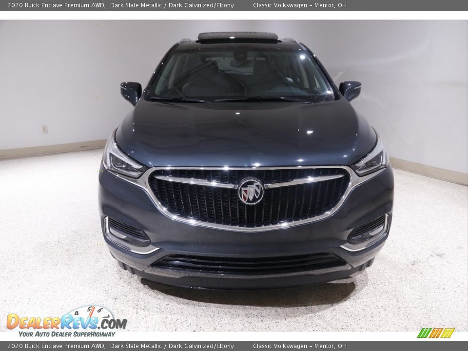 2020 Buick Enclave Premium AWD Dark Slate Metallic / Dark Galvinized/Ebony Photo #2