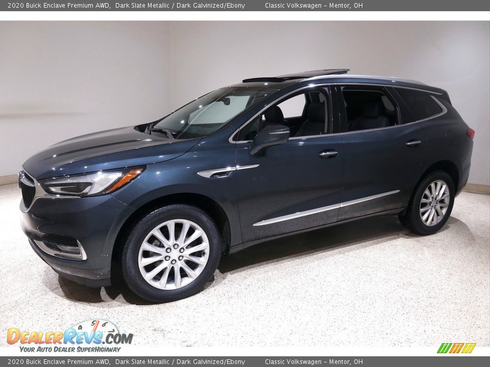 2020 Buick Enclave Premium AWD Dark Slate Metallic / Dark Galvinized/Ebony Photo #3