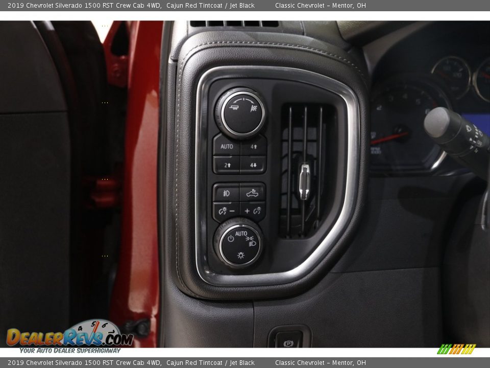 2019 Chevrolet Silverado 1500 RST Crew Cab 4WD Cajun Red Tintcoat / Jet Black Photo #6