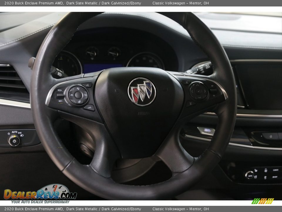 2020 Buick Enclave Premium AWD Dark Slate Metallic / Dark Galvinized/Ebony Photo #7