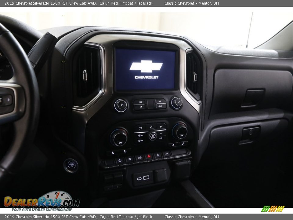 2019 Chevrolet Silverado 1500 RST Crew Cab 4WD Cajun Red Tintcoat / Jet Black Photo #10