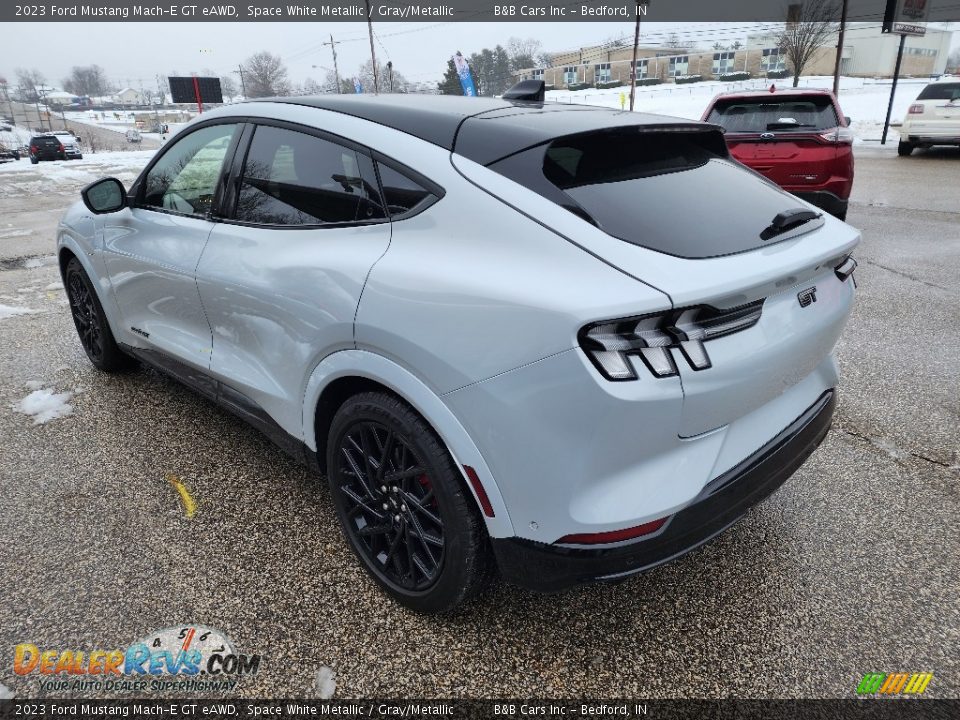 Space White Metallic 2023 Ford Mustang Mach-E GT eAWD Photo #9