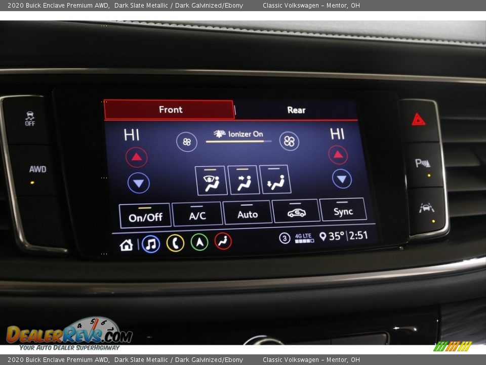 2020 Buick Enclave Premium AWD Dark Slate Metallic / Dark Galvinized/Ebony Photo #13