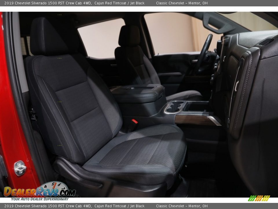 2019 Chevrolet Silverado 1500 RST Crew Cab 4WD Cajun Red Tintcoat / Jet Black Photo #17