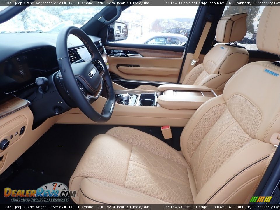 Tupelo/Black Interior - 2023 Jeep Grand Wagoneer Series III 4x4 Photo #16