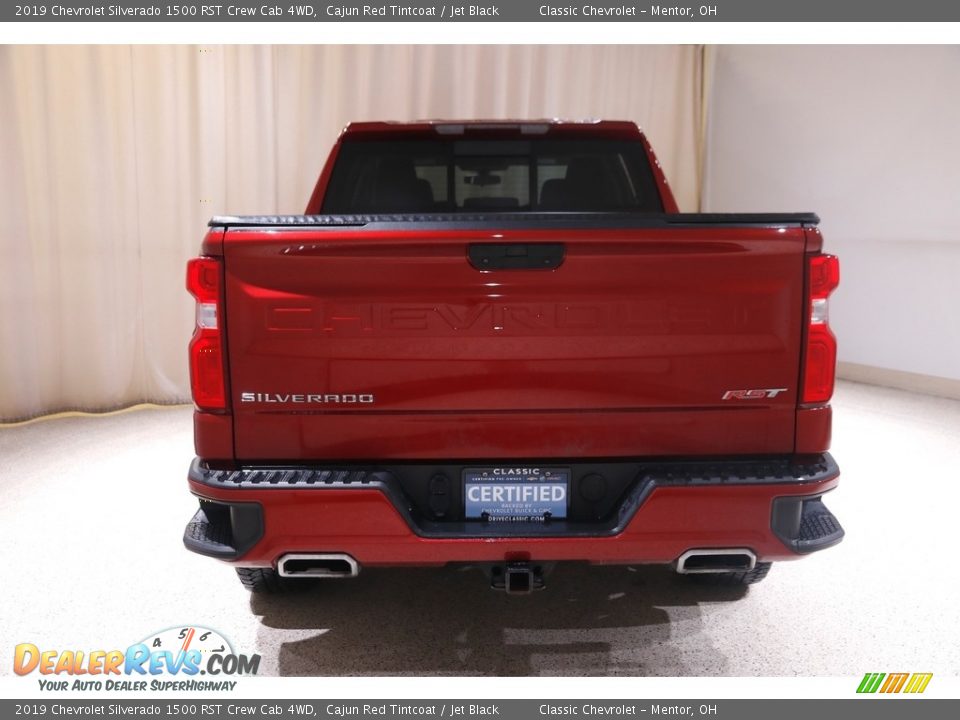 2019 Chevrolet Silverado 1500 RST Crew Cab 4WD Cajun Red Tintcoat / Jet Black Photo #20