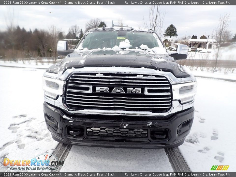 2023 Ram 2500 Laramie Crew Cab 4x4 Diamond Black Crystal Pearl / Black Photo #2