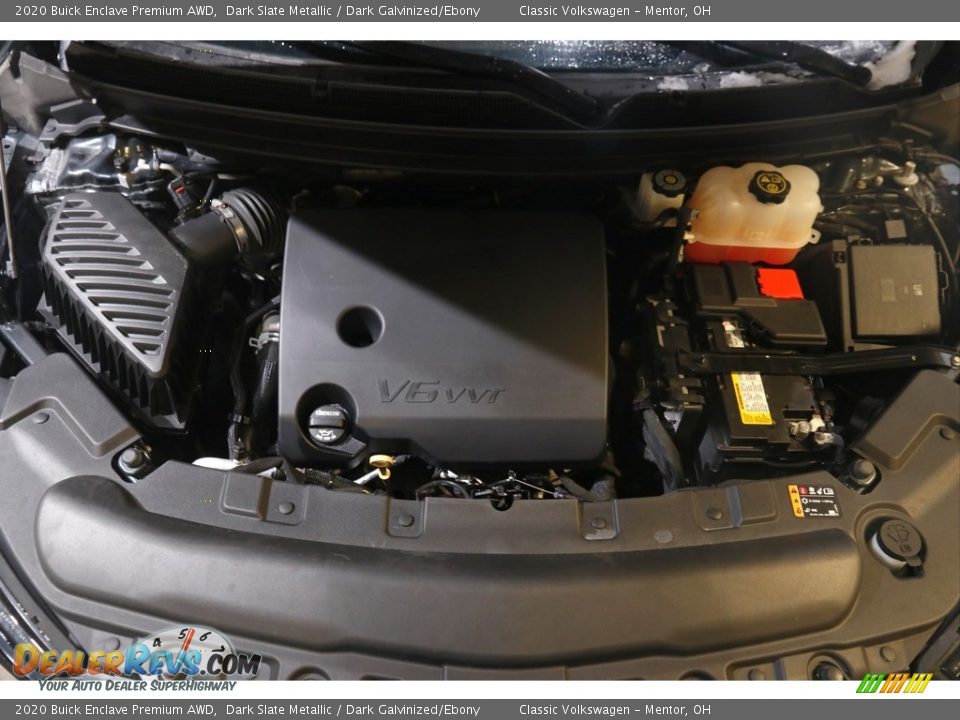2020 Buick Enclave Premium AWD Dark Slate Metallic / Dark Galvinized/Ebony Photo #23