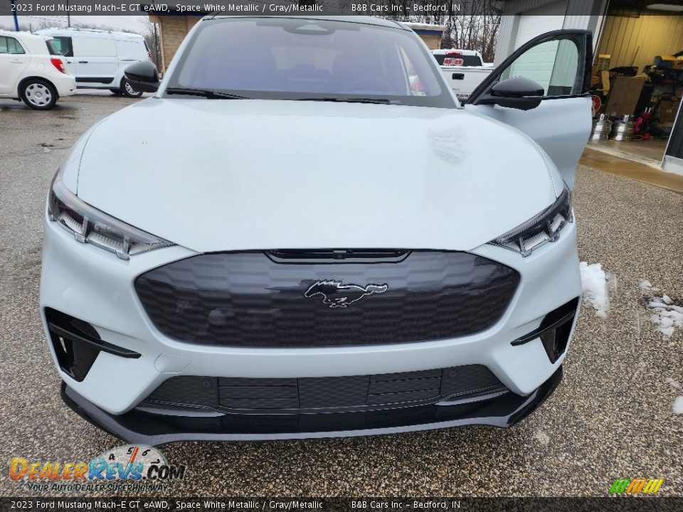 2023 Ford Mustang Mach-E GT eAWD Space White Metallic / Gray/Metallic Photo #26