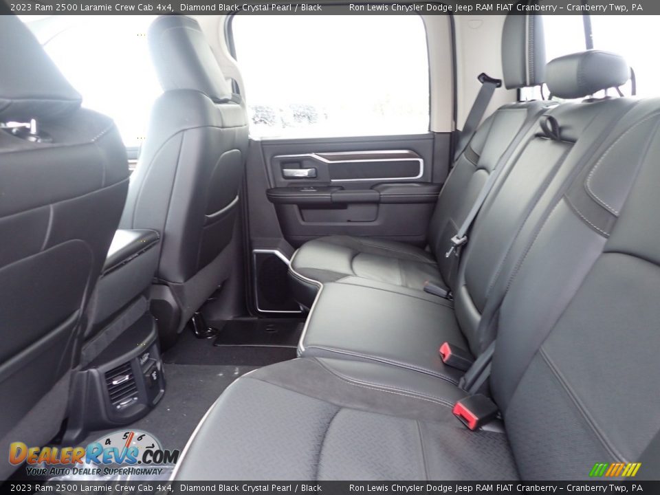 Rear Seat of 2023 Ram 2500 Laramie Crew Cab 4x4 Photo #10