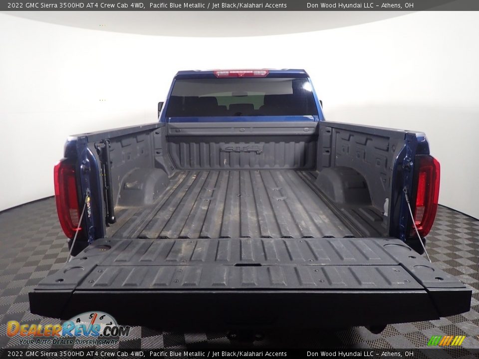2022 GMC Sierra 3500HD AT4 Crew Cab 4WD Pacific Blue Metallic / Jet Black/Kalahari Accents Photo #13
